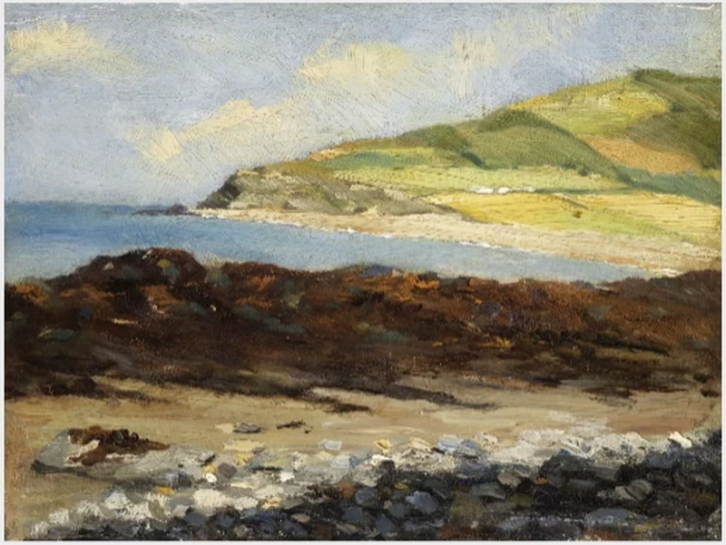 Tra le scogliere, Aberystwyth - National Gallery of Ireland, Dublino